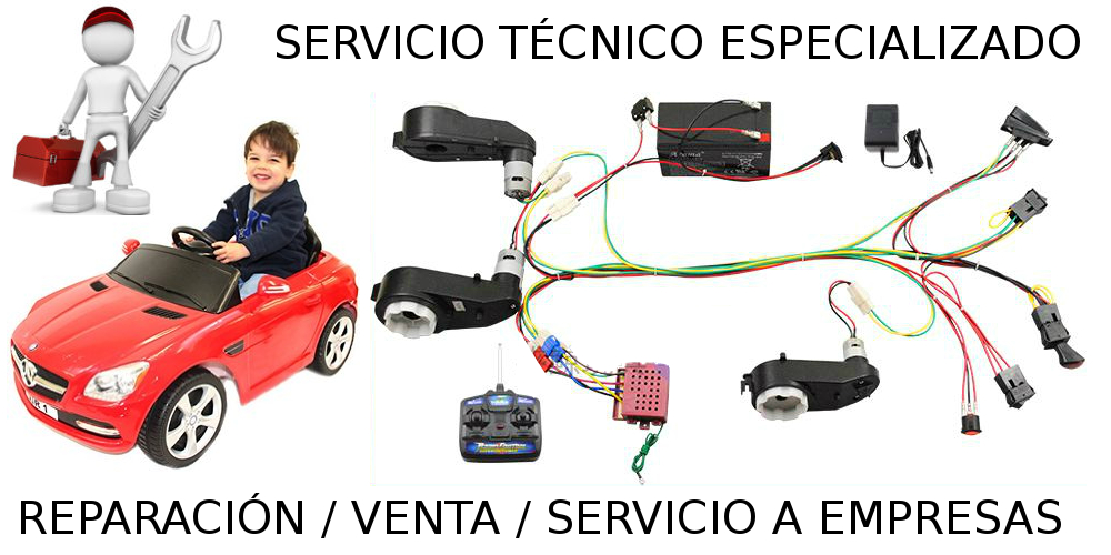 Autor mecánico Humedal Esquema conexionado coches Infantiles RC Control Parental - Monociclos  Electricos
